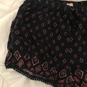 Patterned Hollister shorts